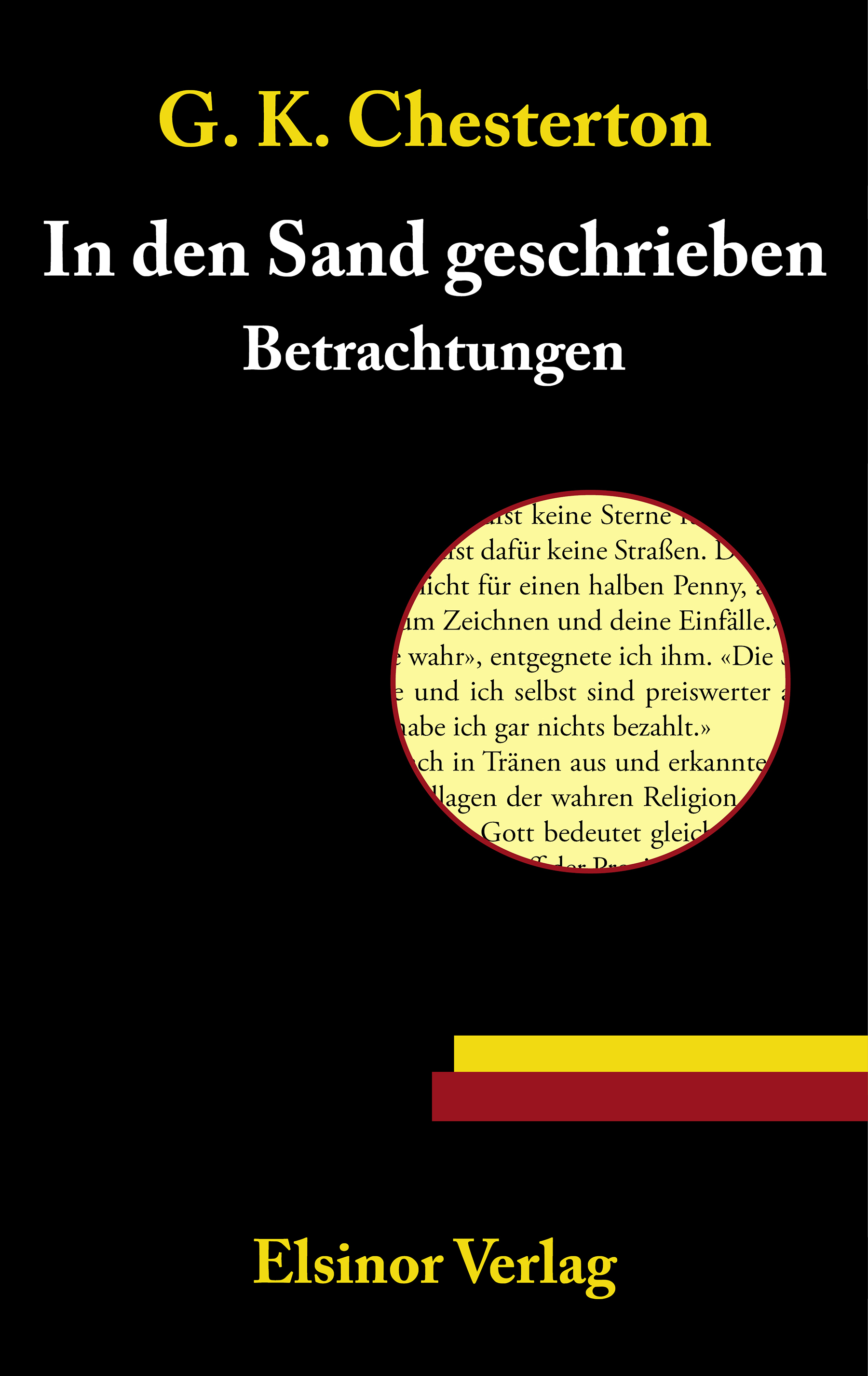 In den Sand geschrieben - Betrachtungen