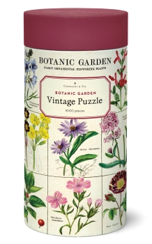 Cavallini Vintage Puzzle Botanic Garden, 1000 Teile